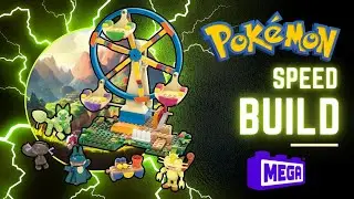 Ferris Wheel Fun Pok&eacute;mon Mega Construx Speed Build
