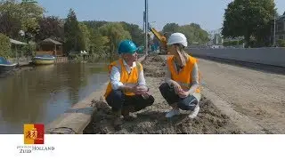 Een damwand die niet roest | Provincie Zuid-Holland