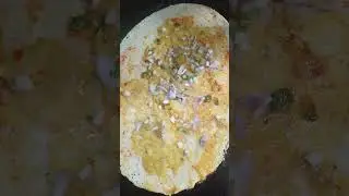 masala onion dosa#video Raju Konkan w#indianstreetfood #indiansnack #streetfood #mysore #indianstree