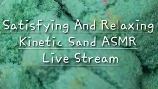 LIVE | Kinetic Sand ASMR | Sleep, Relax, Unwind | Oddly Satisfying & Stress Relief