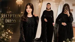 Reception look 2026 this most beautiful Black Dress Everyone Will Ask You About! 🖤✨