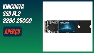 AVIS (2026) : KINGDATA SSD M.2 2280 250Go. D&Eacute;TAILS
