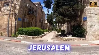 LOVELY ISRAEL Virtual Jerusalem Relaxing Walker from Nachlaot to Rehavya | טיול בנחלאות
