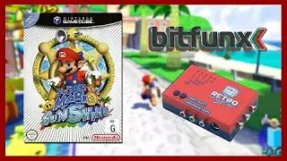 Bitfunx Retroscaler 2x Super Mario Sunshine Test (Gamecube)