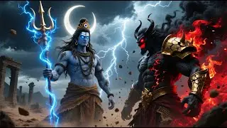 “त्रिशूल की छाया: शिव और तारकासुर का महासंघर्ष”