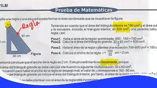 Matem&aacute;ticas ICFES. An&aacute;lisis de Procedimientos, geometr&iacute;a y algebra