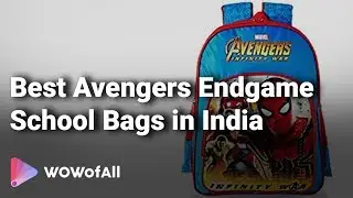 Best Avengers Endgame School Bags in India: Complete List with Features & Details - 2019