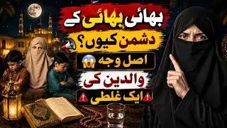 Bhai Bhai Ke Dushman Kyun Bante Hain? | Walidain Ki Ek Ghalti Jo Puri Naslon Ko Tor Deti Hai