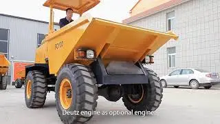 FCY30 3 ton mini site dumper truck for mining,garden,construction short transport