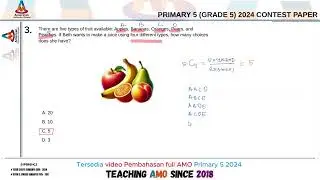 AMO (American Mathematics Olympiads) PRIMARY 5  2024  (no.1-5)