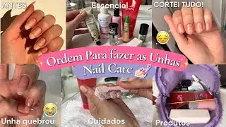 COMO ACELERAR O CRESCIMENTO DAS UNHAS! 💅 ORDEM NAIL CARE ✨