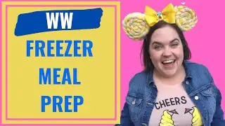 WW Meal Prep with Me! 👩🏻‍🍳 | Healthy Freezer Meals for New Parents | Weight Watchers Meals