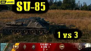 World of Tanks SU-85 Replay - 6 Kills 2.2K DMG(Patch 1.6.1)