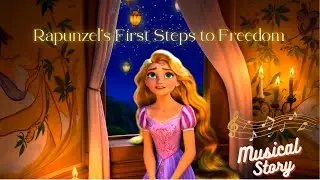 Rapunzel's First Steps to Freedom ✨ | A Short Musical Video | 3D High-Quality Animation 🎶🎥