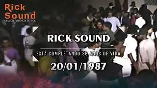 BAILE DA EQUIPE: RICK SOUND A maior pot&ecirc;ncia em som . Comando musical JAIME DJ