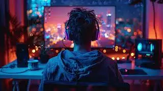 Deep Focus Coding Music – Late Night Programming Setup (1 Hour)