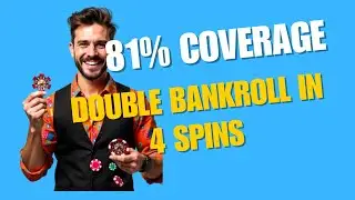 DOUBLE Bankroll IN 4 SPINS   $ 100 EACH HIT   ROULETTE STRATEGY    no regret 😎