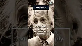 💭 Deep Quotes From Albert Einstein - Part 7 - Thoughts of a Genius! #shorts #alberteinstein #quotes