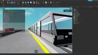 Arrival and departure of a mp05 (test)