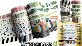 DIY Washi Tape without double sided tape😍 #craftersworld #shorts #youtubeshorts #diy #journal