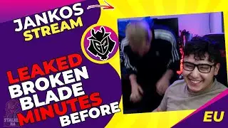 G2 Jankos LEAKED G2 BrokenBlade 🤫 Minutes Before Official Announcement