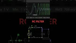 RC FILTER #filter #electrical #electronics #electronicsrd #electronicseducation #circuit #capacitor