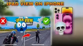 How To Get IPad View in PUBG MOBILE And BGMI in IPhone 