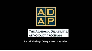 David Rissling- short clip on being a peer specialist