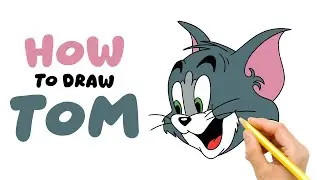 How To Draw Tom The Cat