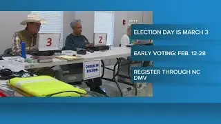 Friday is the last day to register for early voting on primary election day