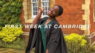 WEEK IN MY LIFE - First Week at Cambridge! | I suck at vlogging