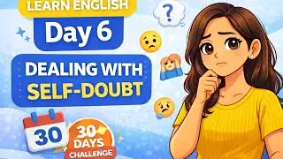 Dealing with Self Doubt | Simple English Podcast | 30 days english speaking challenge 