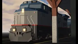 Live Southline District  #livetrains #norfolksouthern #live #roscale #roblox #robloxlive
