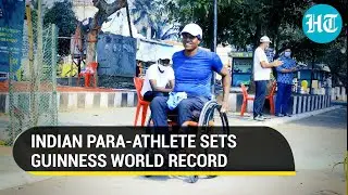 Odisha wheelchair basketball captain sets Guinness record | Inspiring story of Kamalakanta Nayak