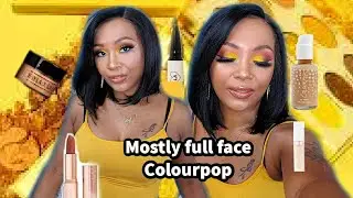 Yellow eyeshadow! Makeup look 💛