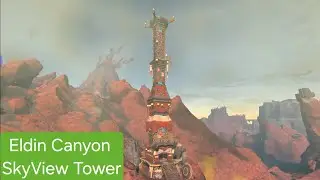Zelda: TOTK - Como Desbloquear a Eldin Canyon Skyview Tower (Entrada Bloqueada)