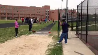 Long Jump 15 feet 11 inches