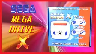 Sega Mega Drive X - Russian bootleg SEGA console unboxing.