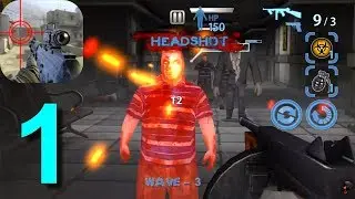 Zombie Hunter King Walkthrough Part 1 / Android Gameplay HD