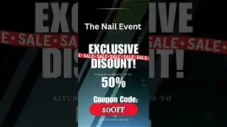 The Nail Event Sitewide Code! #ManicurePerfection #PedicurePampering #NailCare #BeautyTreatments