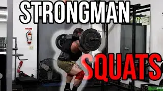 HOW TO BUILD A STRONG SQUAT  || SQUAT DAY || Strongman Offseason