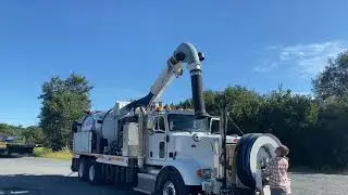 2016 Vac-Con Vacuum Truck Lease Return For Sale - Peterbilt 367 Low Miles (u11664)