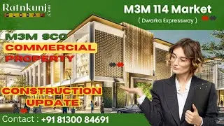 M3M SCO Market 114 | ☎️ 8130084691 For Free Site Visit | Commercial SCO Plots | Sector 114, Gurgaon