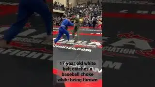 My 17-year old student catching his opponent with a Baseball Bat Choke #shortsfeed #shortsviral