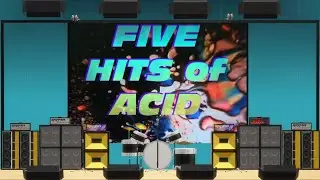 Psychedelic Stage ☮️ 1969 Liquid Light Show & Hard Acid Rock #3danimation #psychedelicrock #ambiance