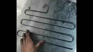 Spiral Pants Hanger Making Machine | Станок для производства вешалок спиральной формы