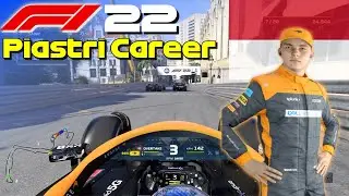 F1 22 - Piastri Career Mode #7: Monaco GP