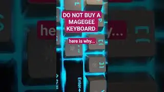 DO NOT BUY A MAGEGEE KEYBOARD - HERE IS WHY... #DONOTBUY #MAGEGEE KEYBOARD