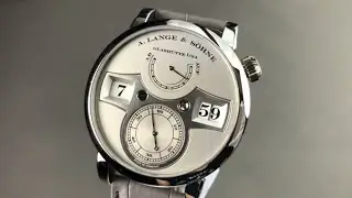 A. Lange & Sohne Zeitwerk Platinum Limited Edition 140.025 A. Lange & Sohne Watch Review