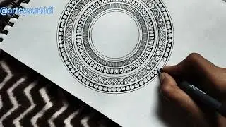 Easy Mandala for Beginners ll Step by Step Tutorial ll 